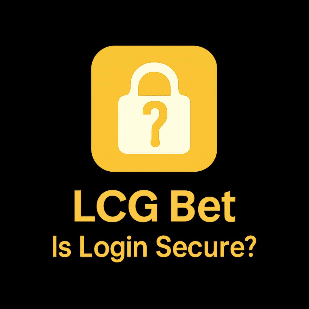 Icon representing LCG Bet login security.