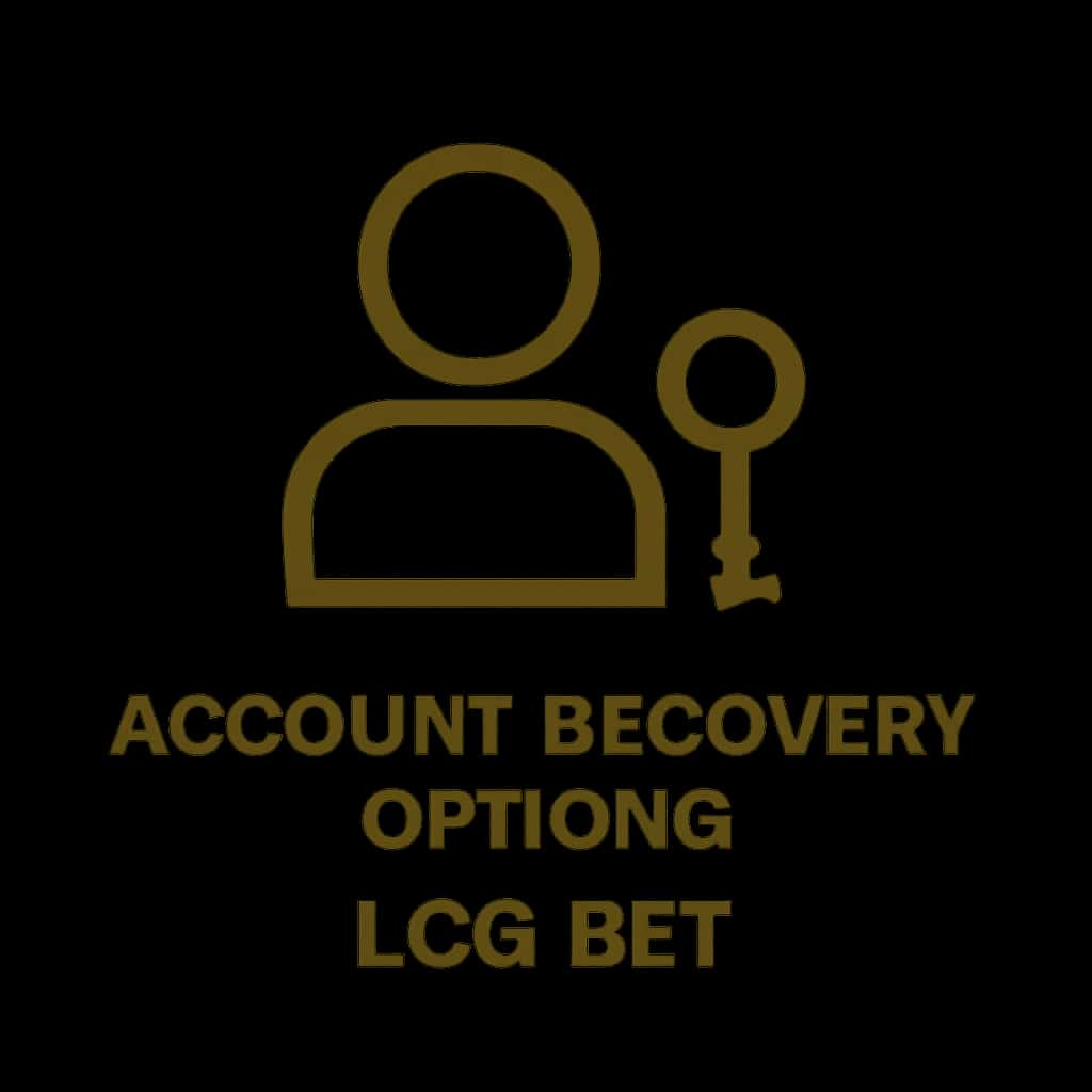 Icon representing account recovery options for LCG Bet