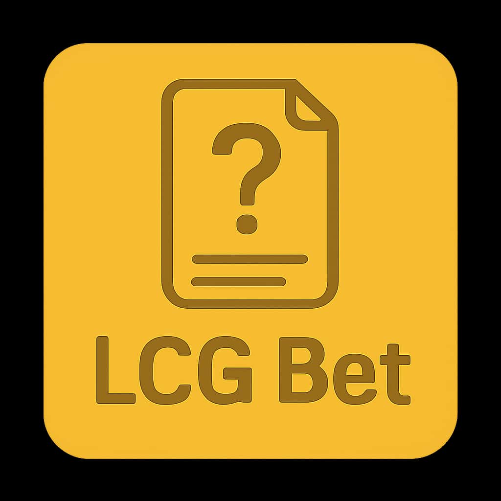 An icon representing LCG Bet Notices for secure access information.