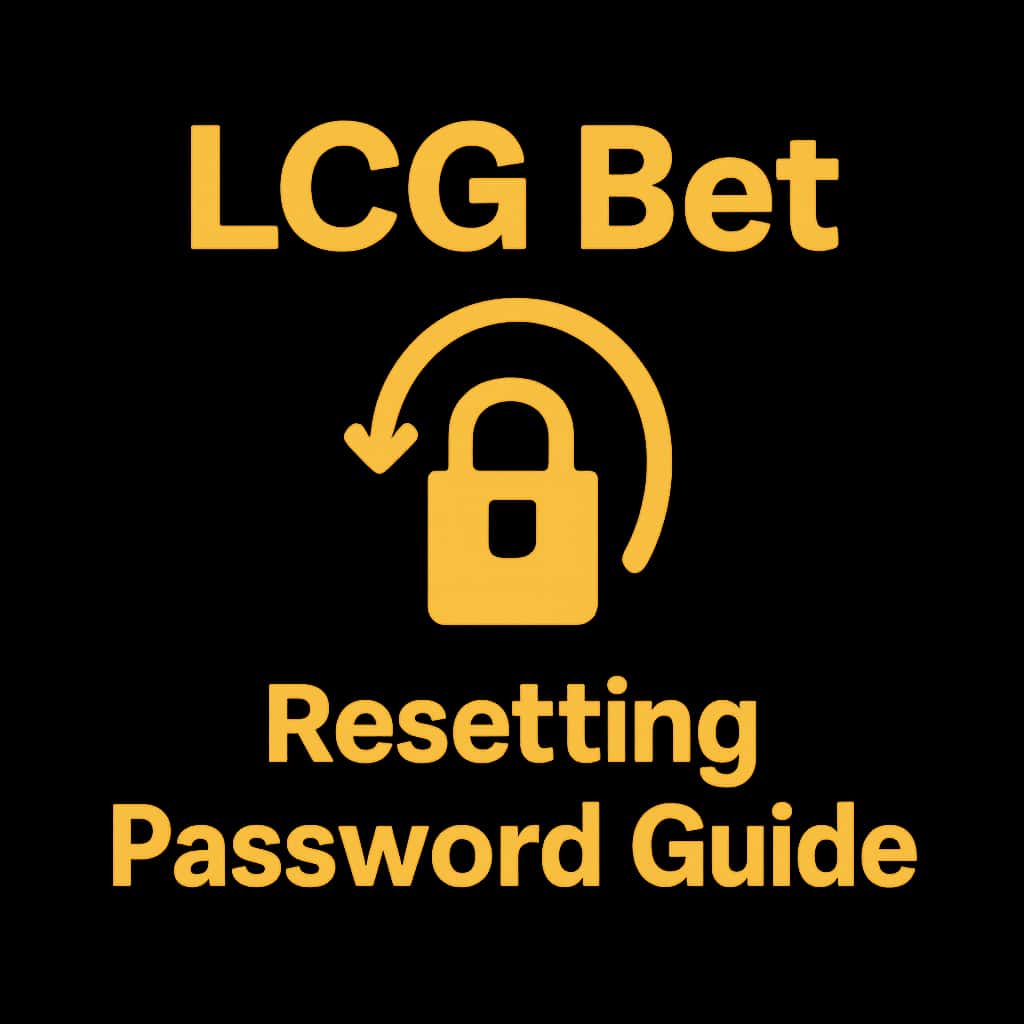 Icon representing the LCG Bet password reset guide.